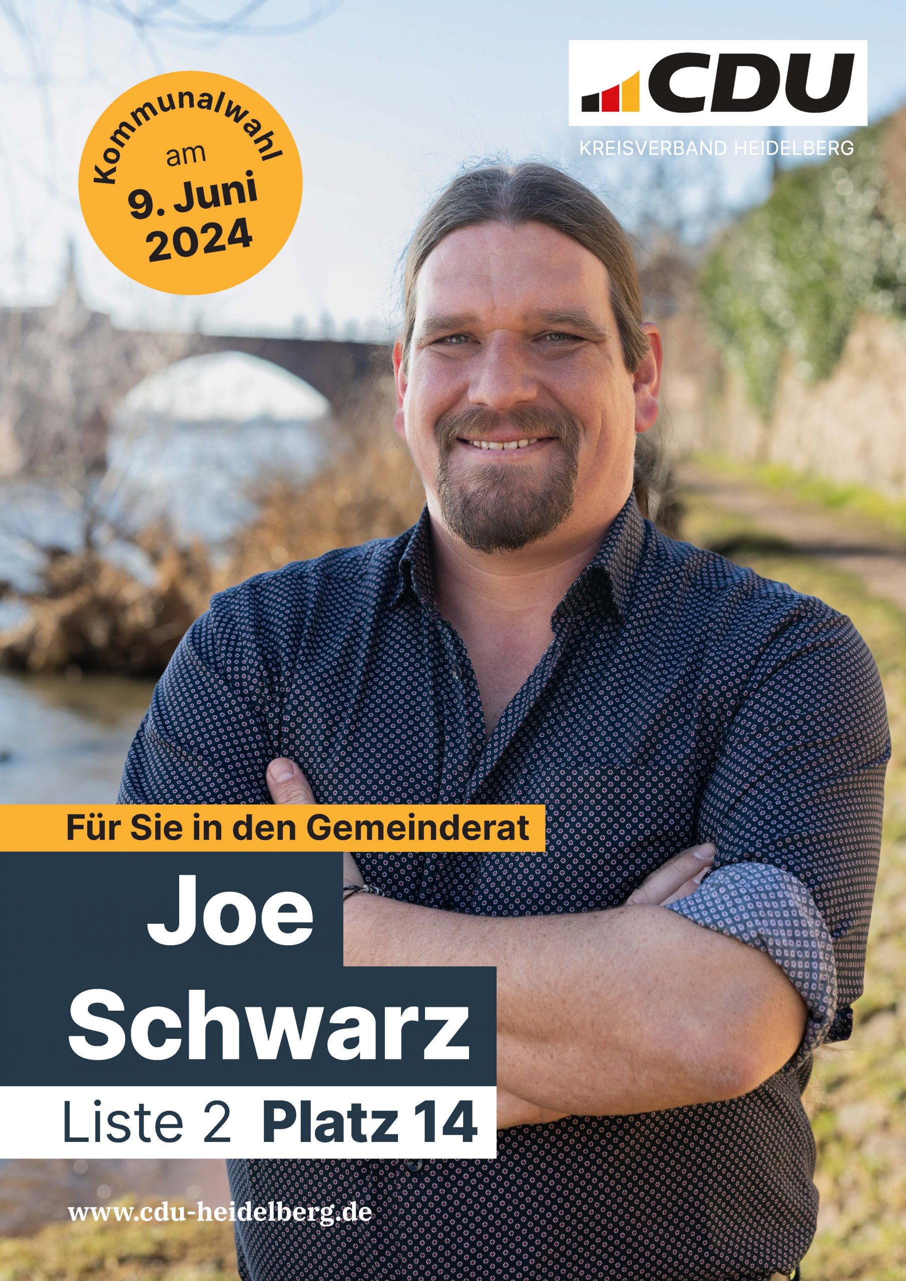 Joe Schwarz - CDU Heidelberg - Kommunalwahl 2024